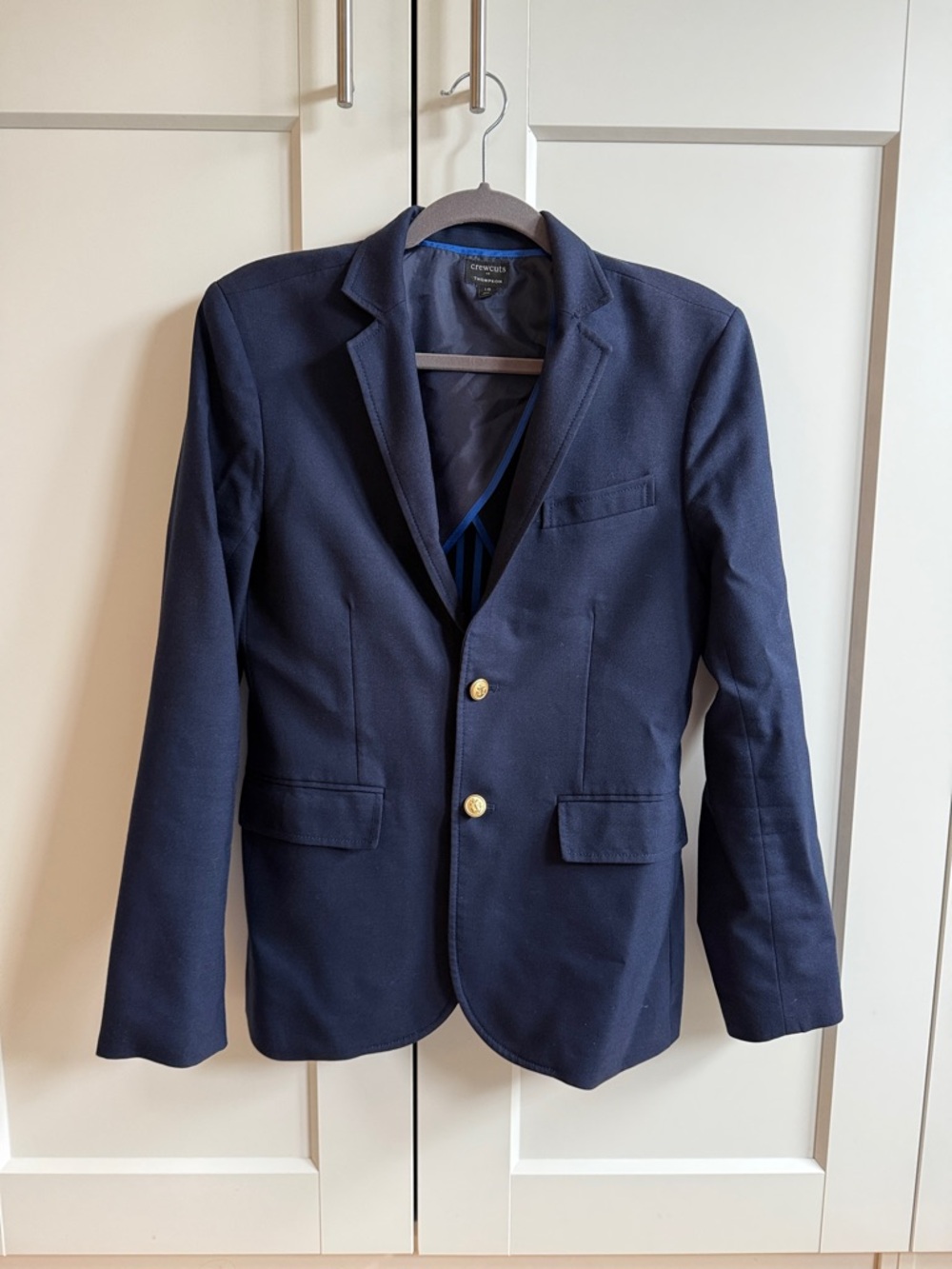 Crewcuts Boys' Classic Navy Blazer with Gold Buttons